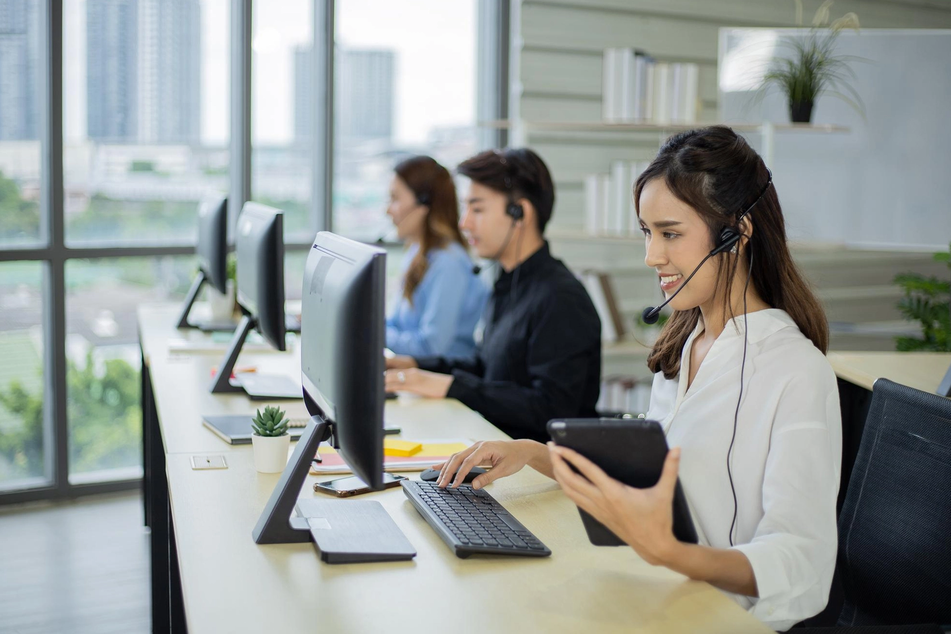 Customer Support & BPO background